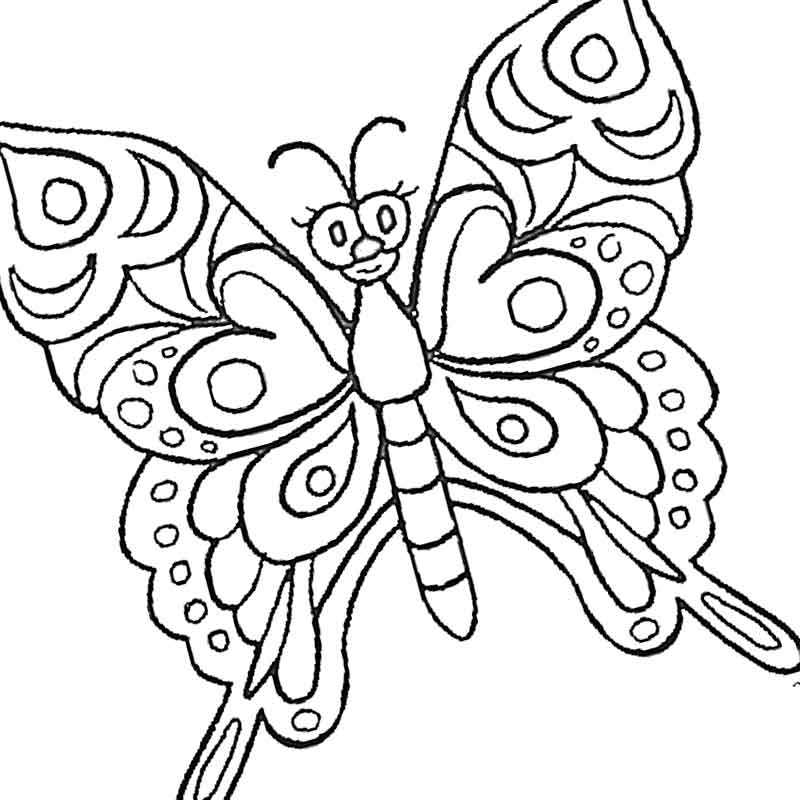 Аккуратная бабочка