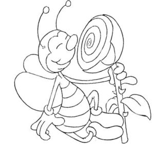 Аккуратная пчела