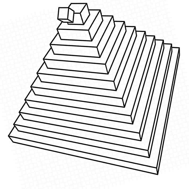 Аккуратная пирамидка