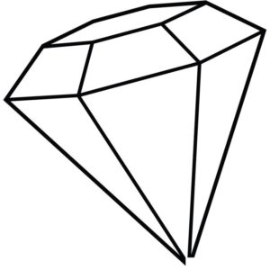 алмаз эскиз