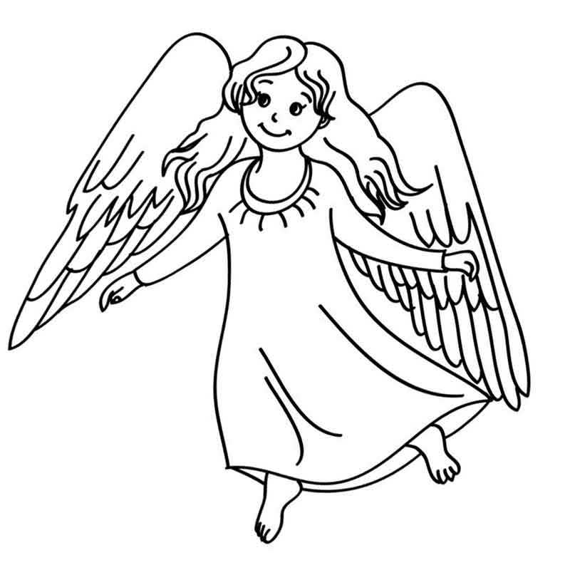 Векторы по запросу Рисунок ангела