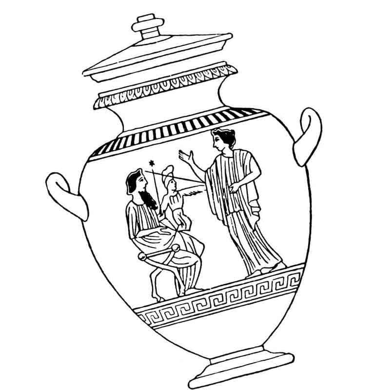 античная ваза