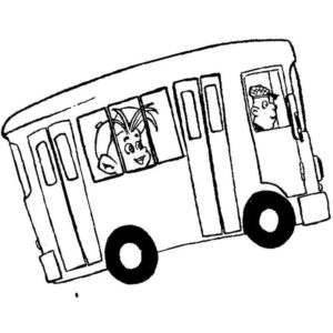Автобус с мальчиком