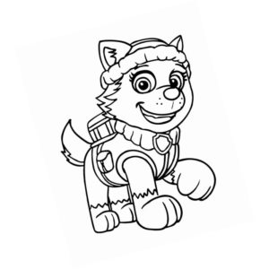 азартный щенок Эверест щенячий патруль