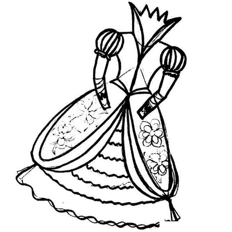 бальное платье для королевы