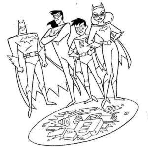 Бэтмен и его команда