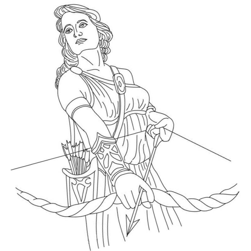 богиня древней Греции Артемида