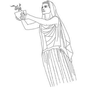 Богиня древней Греции Деметра