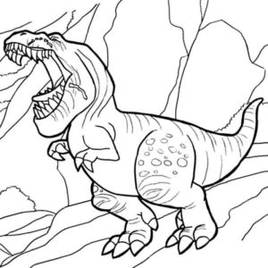 Большой динозавр REX