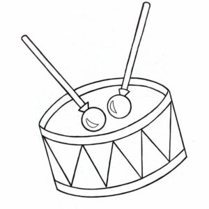 детский игрушечный барабан