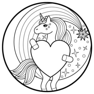Девочка конь и сердце