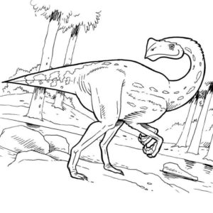 Динозавр хищник