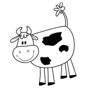 домашние животные корова