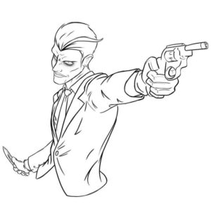 Джокер с пистолетом
