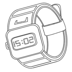 электронные наручные часы