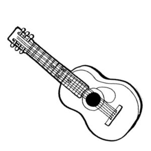 гитара душевный музыкальный инструмент