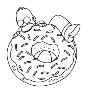 Гомер и пончик