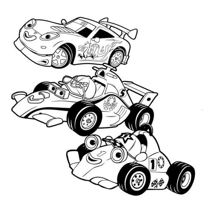 гоночные машины из гонок