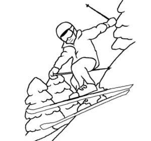 горнолыжник