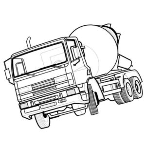 грузовик бетономешалка
