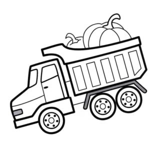 грузовик с овощами