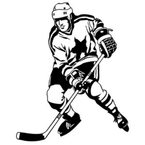 хоккеист логотип
