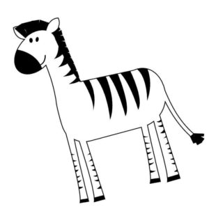 интересная зебра