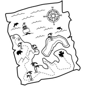 карта пиратских сокровищ