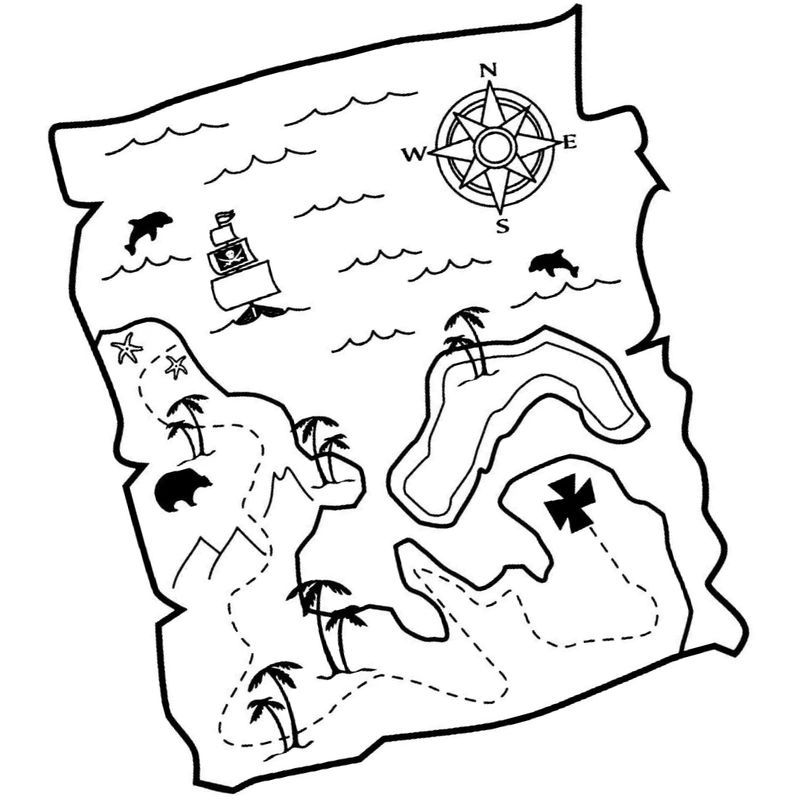 карта пиратских сокровищ