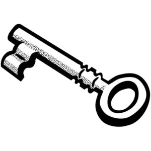 ключ для замка