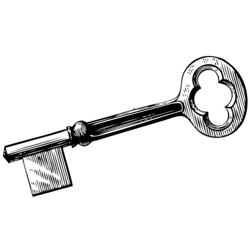 ключ от дверей в доме