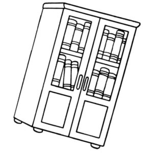 книжный шкаф