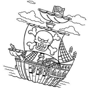 корабль пиратский