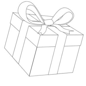 коробка с подароком