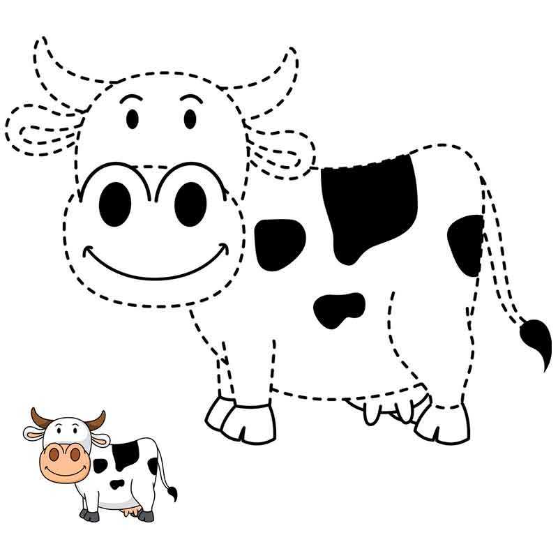 Корова по точкам