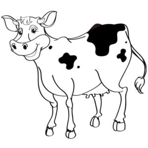 Корова с пятнами
