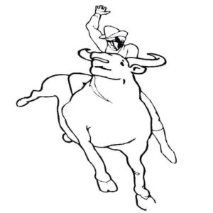 ковбой на быке
