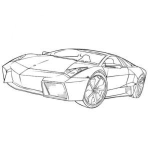 Красивая Lamborghini