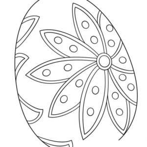 красочное пасхальное яйцо