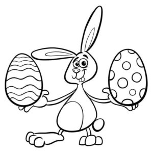 Кролик с двумя яйцами