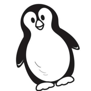 круглый пингвин