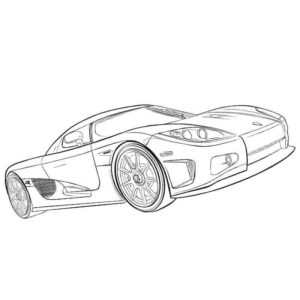 Крутая Koenigsegg