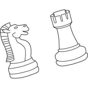 ладья и конь шахматные фигуры