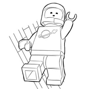 Лего космонавт