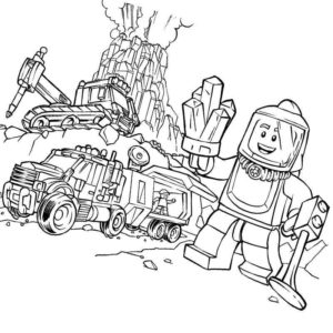 Лего сити шахта