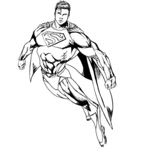 летающий супергерой супермен