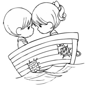 любовь на лодке