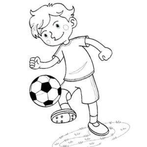 маленький футболист