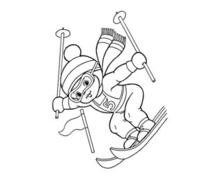 малый лыжник