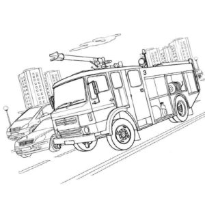 машина пожарников